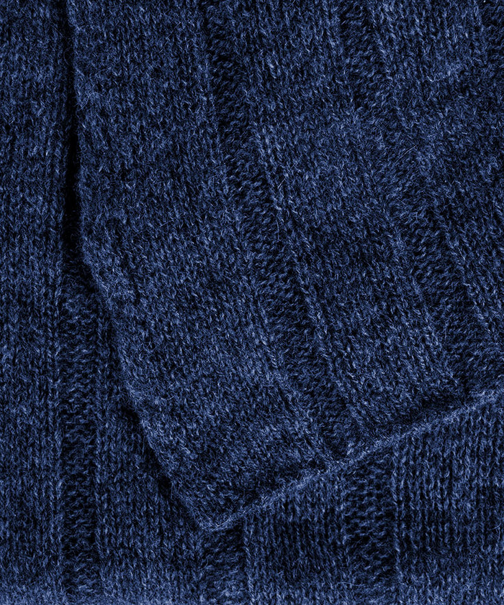 Kaschmirschal Jona 100% Kaschmirwolle Jeansblau